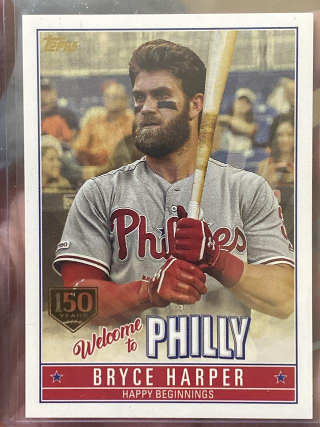 2019 Topps Update Series Bryce Harper 150th Anniversary /150 #BH-4