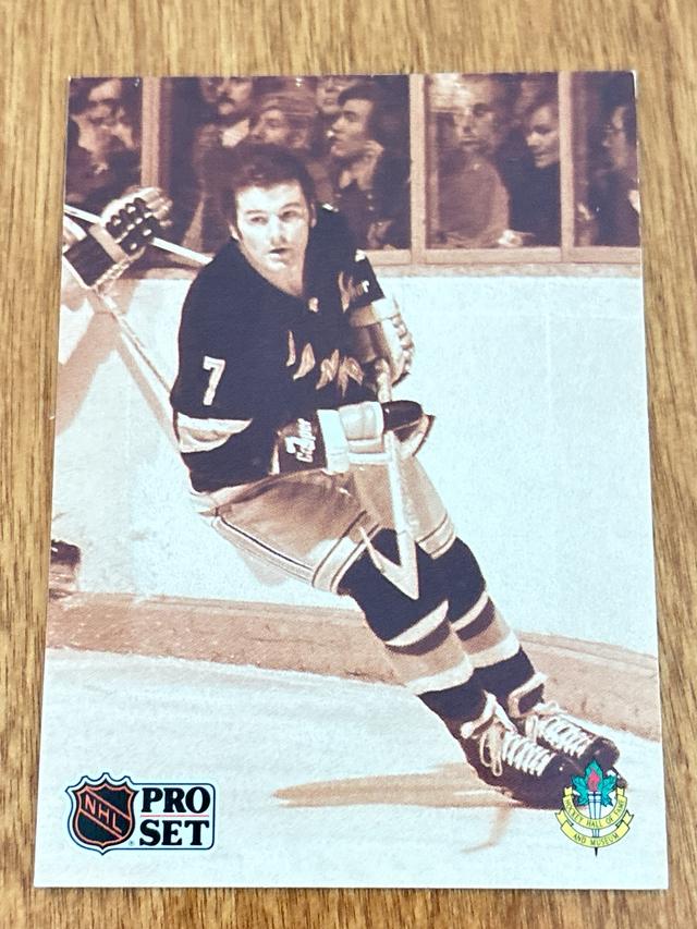 1992-93 Pro Set Hockey Rod Gilbert ﻿NHL #593