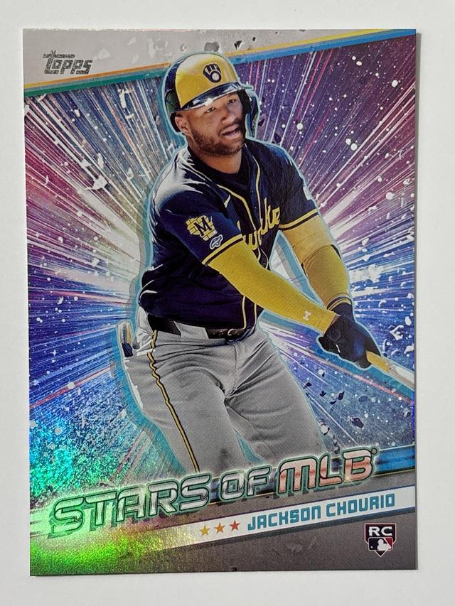 2024 Topps Update Series Jackson Chourio Stars of MLB #SMLB-84