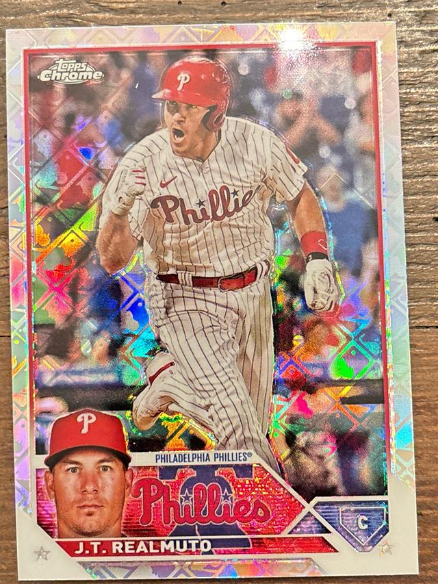 2023 Topps Logofractor J.T. Realmuto BASE CARDS #30