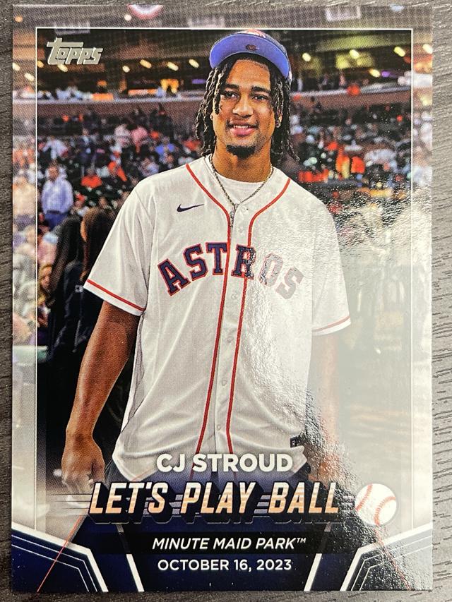 2024 Topps Series 2 CJ Stroud 2023 PLAY BALL #PB-1