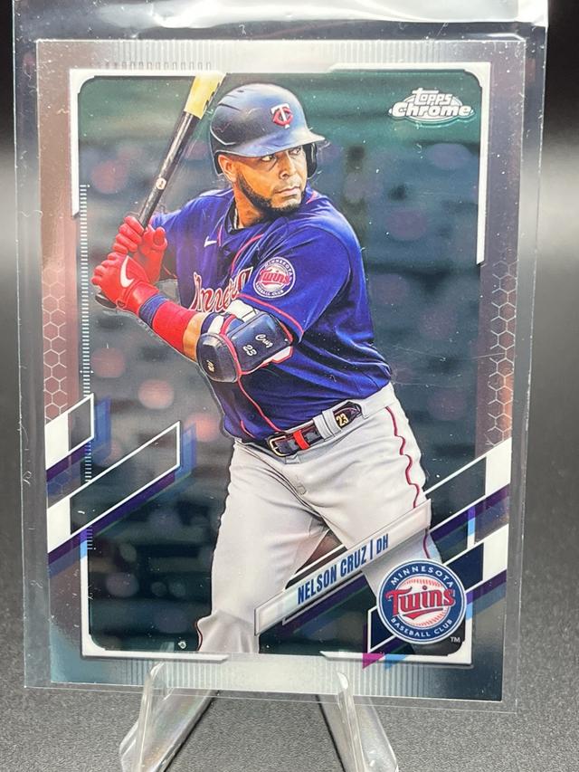 2021 Topps Chrome Nelson Cruz BASE CARDS #180