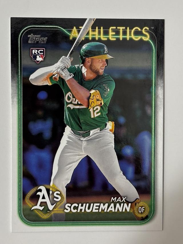 2024 Topps Update Series Max Schuemann ﻿Base Set #US220