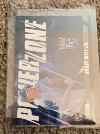 2022 Topps Stadium Club Bobby Witt Jr. POWER ZONE #PZ-19