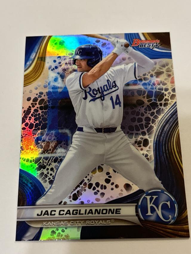 Jac Caglianone 2024 Bowmans Best Prospects Refractors #TP-6 Royals