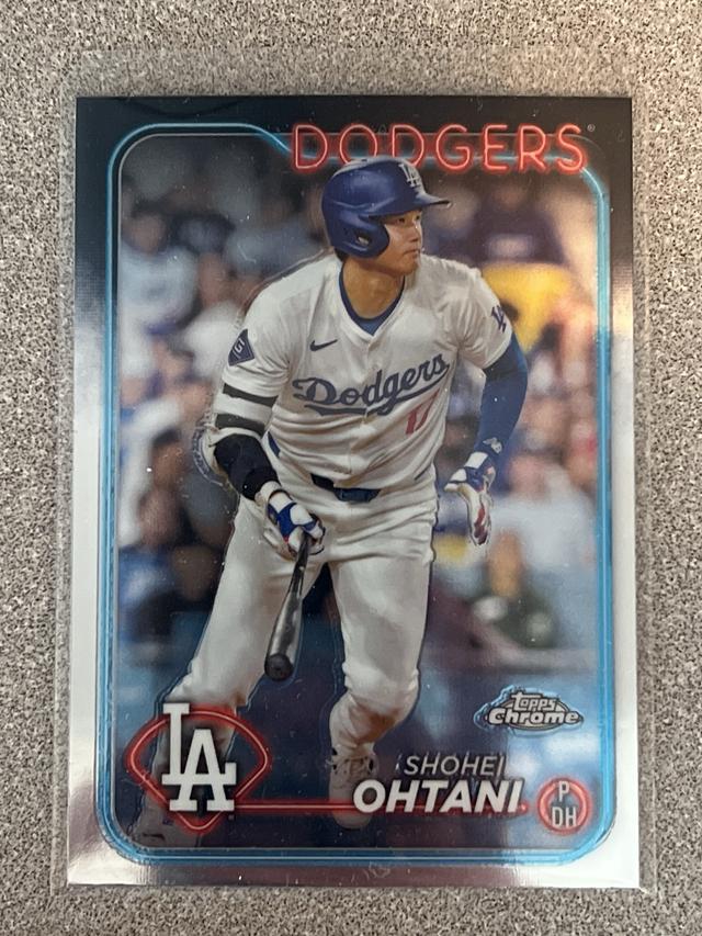 2024 Topps Chrome Shohei Ohtani ﻿Base Set #1