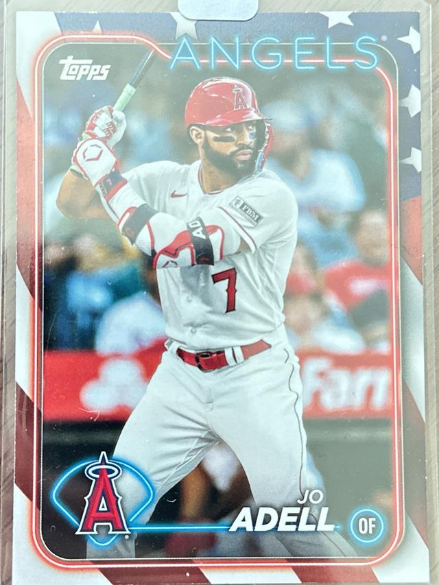 2024 Topps Series 1 Jo Adell BASE CARD SET Independence Day /76 #333