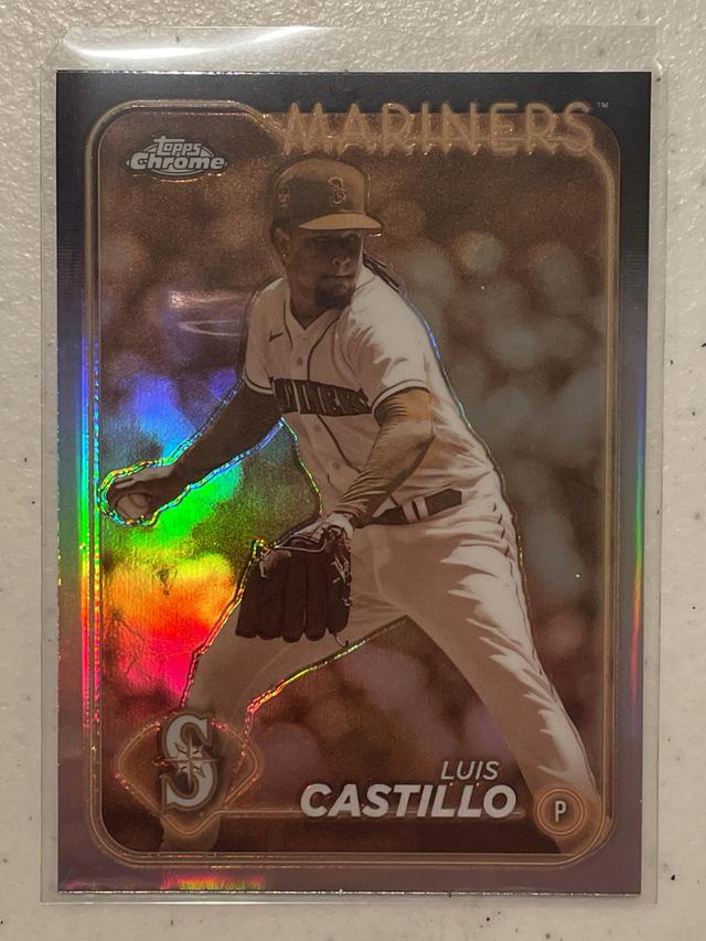 2024 Topps Chrome Luis Castillo ﻿Base Set #129