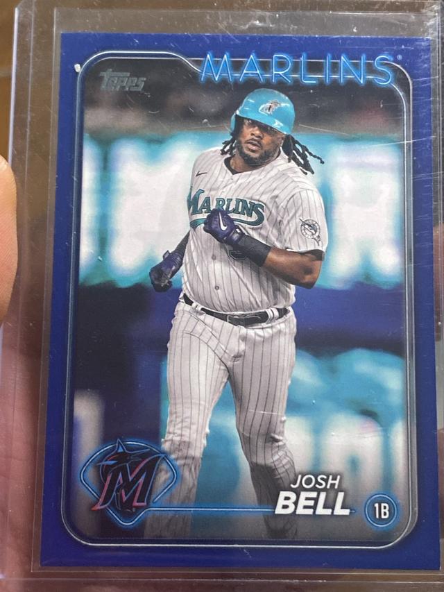 2024 Topps Series 2 Josh Bell BASE SET Royal Blue #689