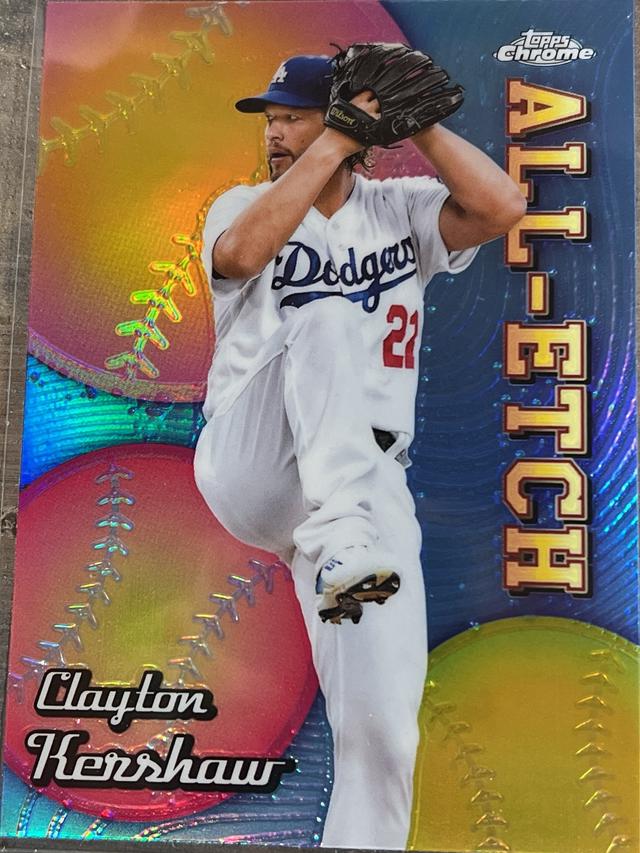 2024 Topps Chrome Clayton Kershaw All Etch Checklist #CAE-19