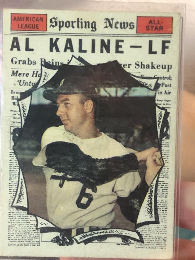 1961 Topps Al Kaline #580