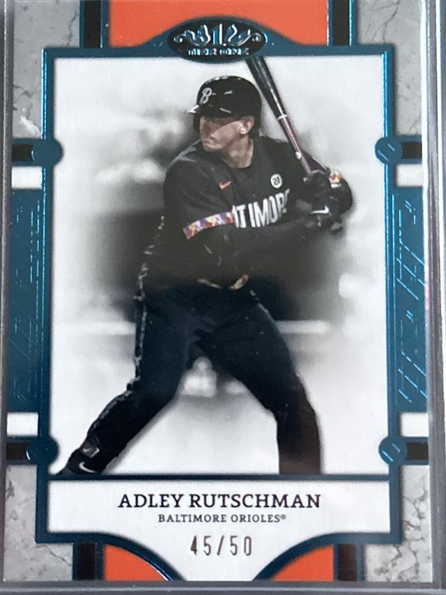 2024 Topps Tier One Adley Rutschman 2 Blue Foil #31