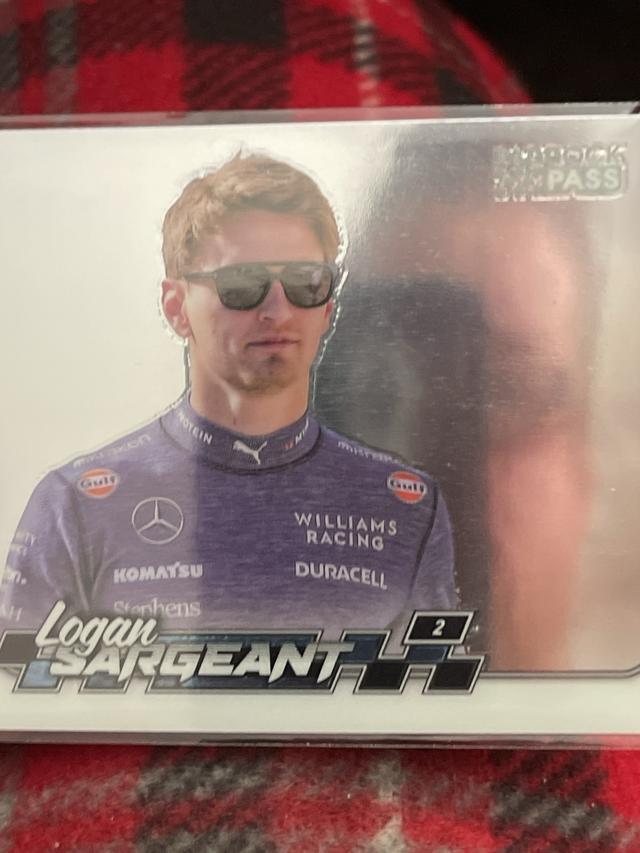 2024 Topps Paddock Pass Formula 1 Logan Sargeant F1 Photo Variations Chrome #20