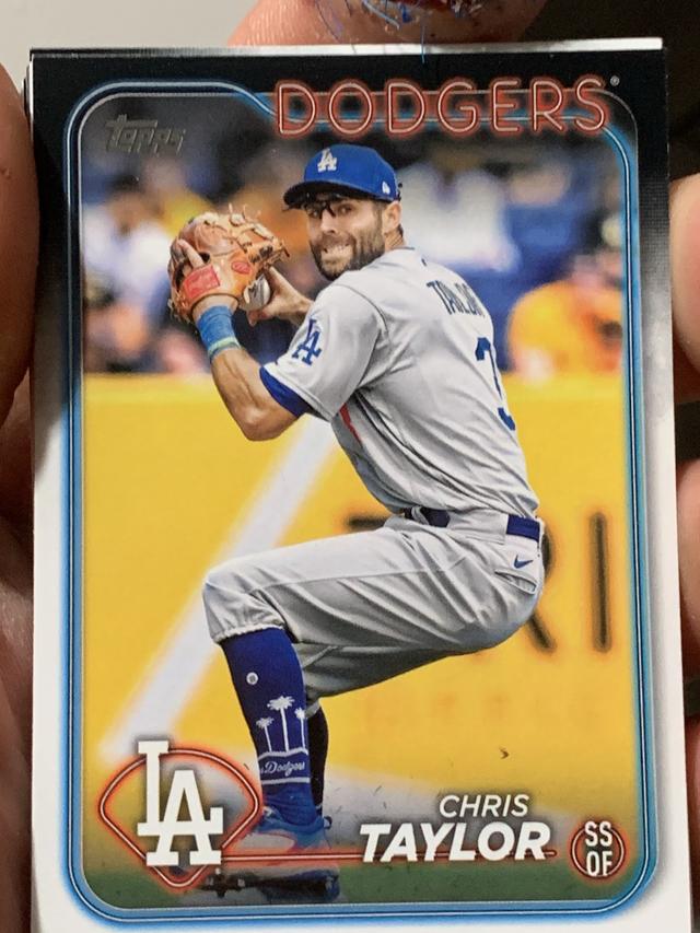 2024 Topps Series 1 Chris Taylor BASE CARD SET #246