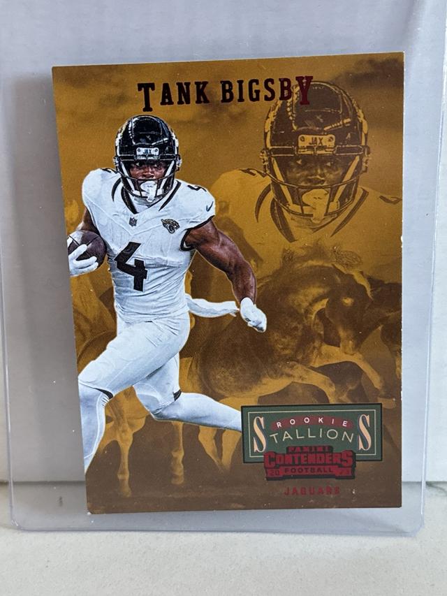 2023 Panini Contenders Tank Bigsby Rookie Stallions  #12