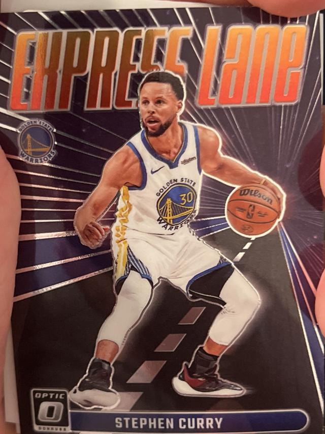 2023-24 Donruss Optic Stephen Curry Express Lane #25