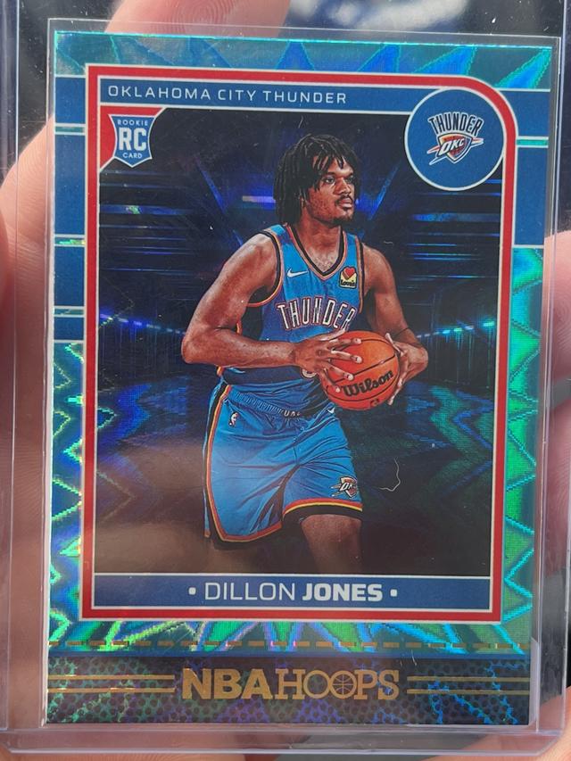 2024-25 Panini NBA Hoops Basketball Dillon Jones Rookies Teal Explosion