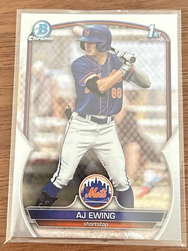 2023 Bowman Draft AJ Ewing Bowman Chrome #BDC-152