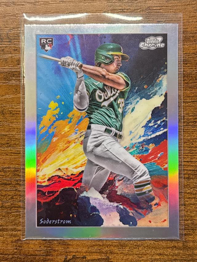 2024 Topps Cosmic Chrome Tyler Soderstrom Stars in the Night #STN-10 RC A’s