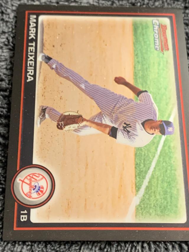 2010 Bowman Chrome Mark Teixeira ﻿Base #131