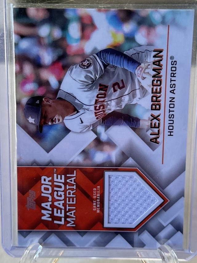 2022 Topps Update Alex Bregman Major League Material Relics Set #MLM-AB