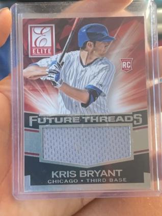 2015 Panini Elite Kris Bryant Future Threads Set #8