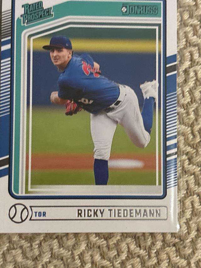 2024 Donruss Ricky Tiedemann Rated Prospects #130