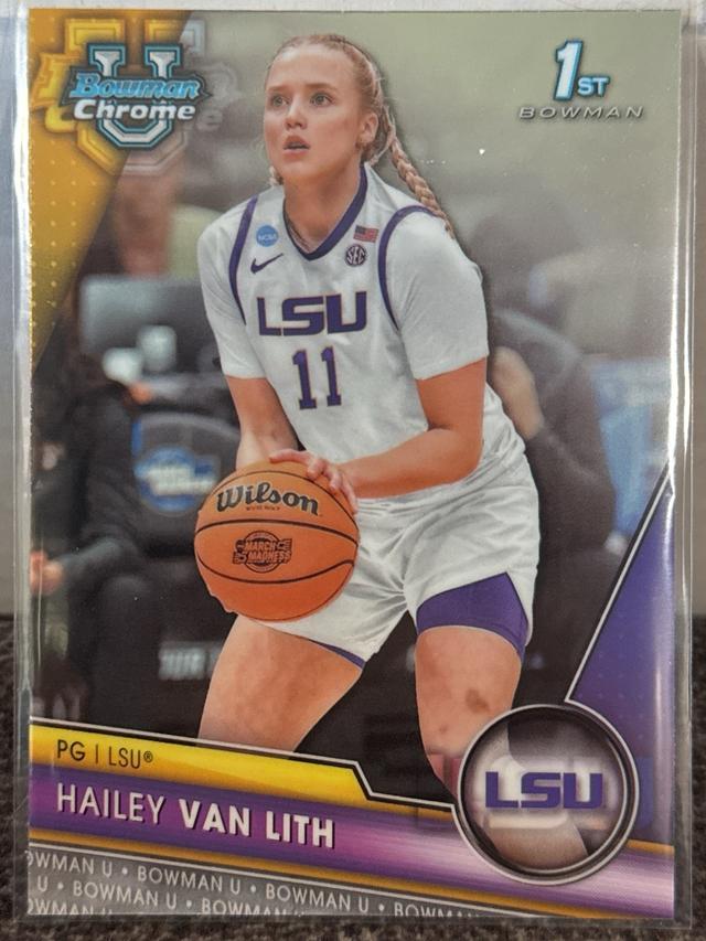 2023-24 Bowman U Chrome Basketball Hailey van Lith Base Set #25 Make Offer!