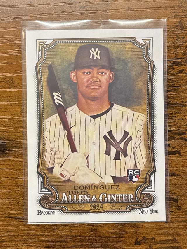 2024 Topps Allen & Ginter Jasson Domínguez ﻿RC Yankees #31