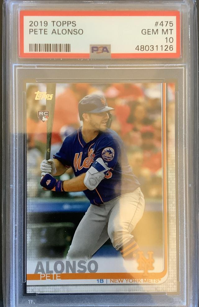 2019 Topps Series 2 Pete Alonso PSA 10.0 Base Set #475