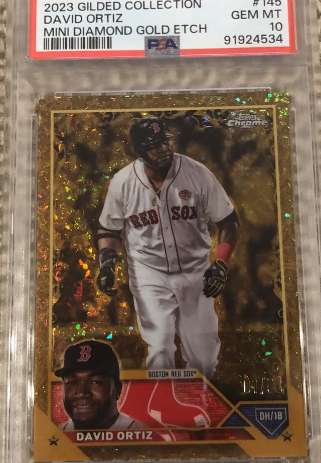 2023 Topps Gilded Collection David Ortiz BASE #145