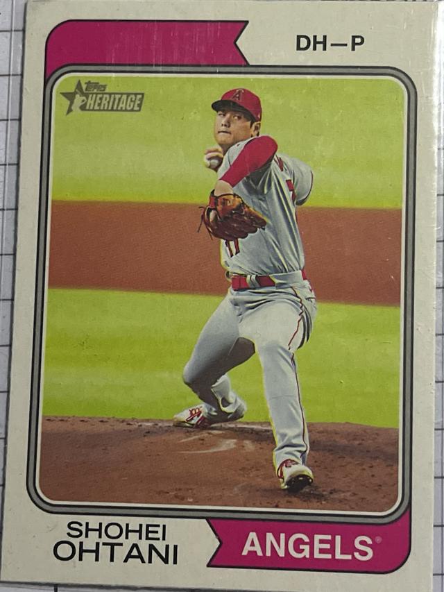 2023 Topps Heritage Shohei Ohtani BASE #20