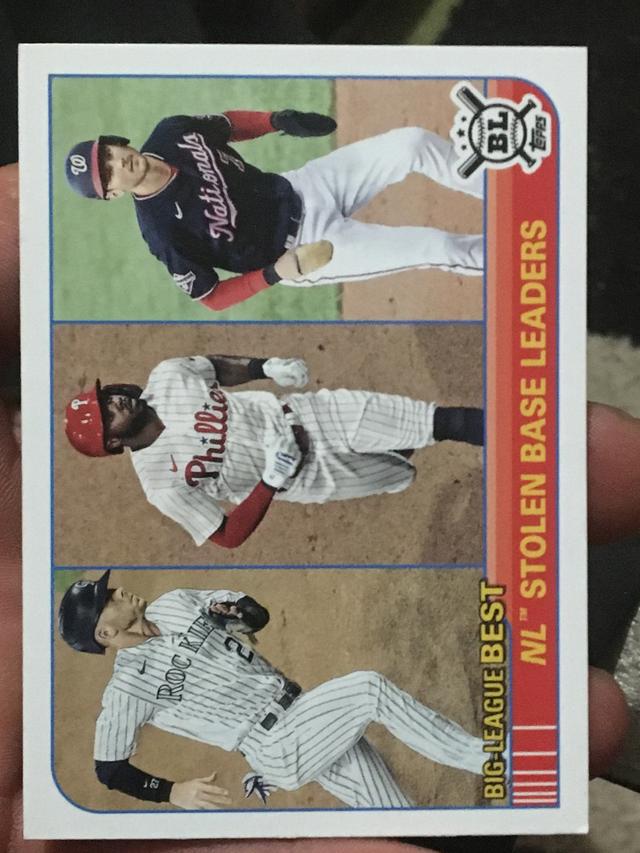 2021 Topps Big League Roman Quinn / Trea Turner / Trevor Story ﻿Base Set #260