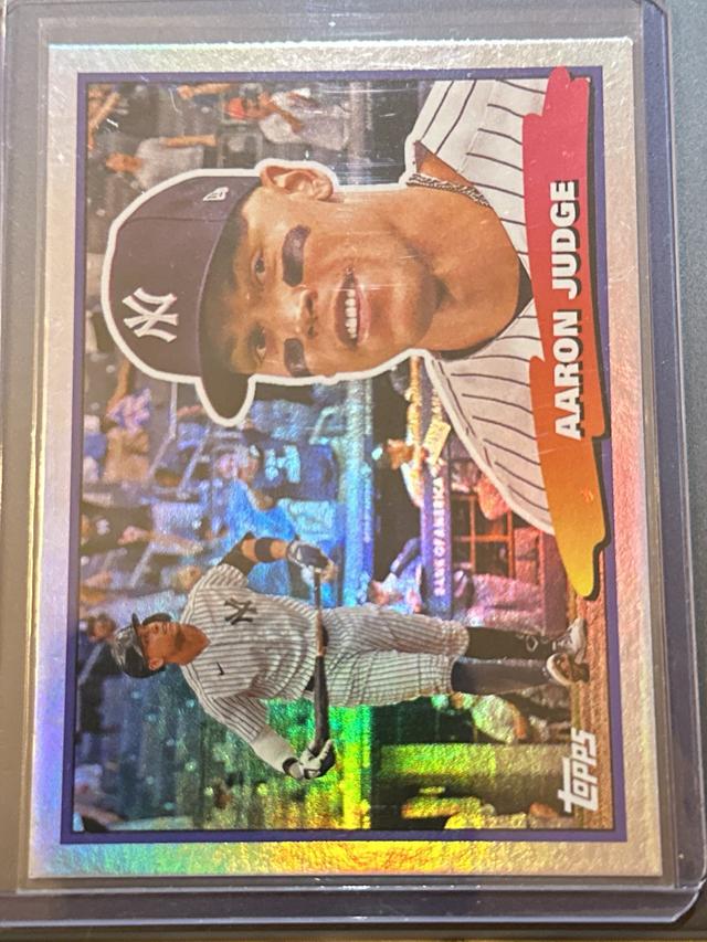 2022 Topps Archives Aaron Judge 1988 Topps Big Foil Set #88BF-35