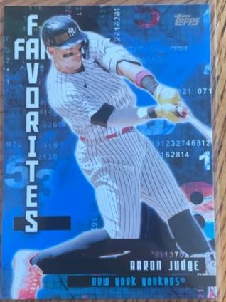 2024 Topps Series 2 Aaron Judge FANTASY FAVORITES #FF-5