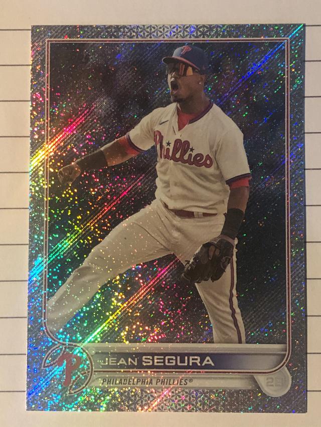 2022 Topps Complete Factory Set Jean Segura Base Set Retail Foilboard /875 #178