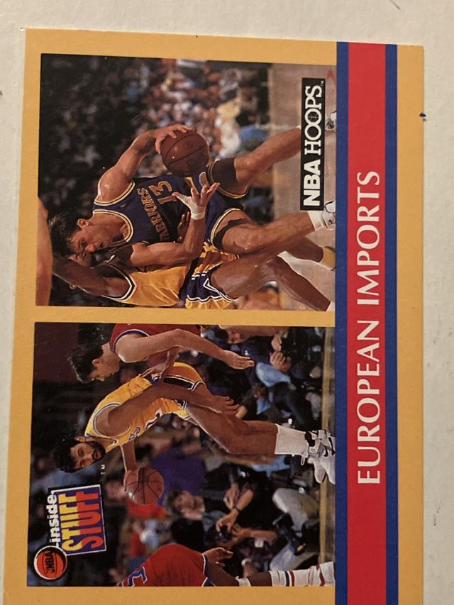 1990-91 Hoops Basketball European Imports BTS ﻿Base #384