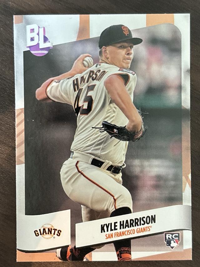 2024 Topps Big League Kyle Harrison COMMON CARDS II #185