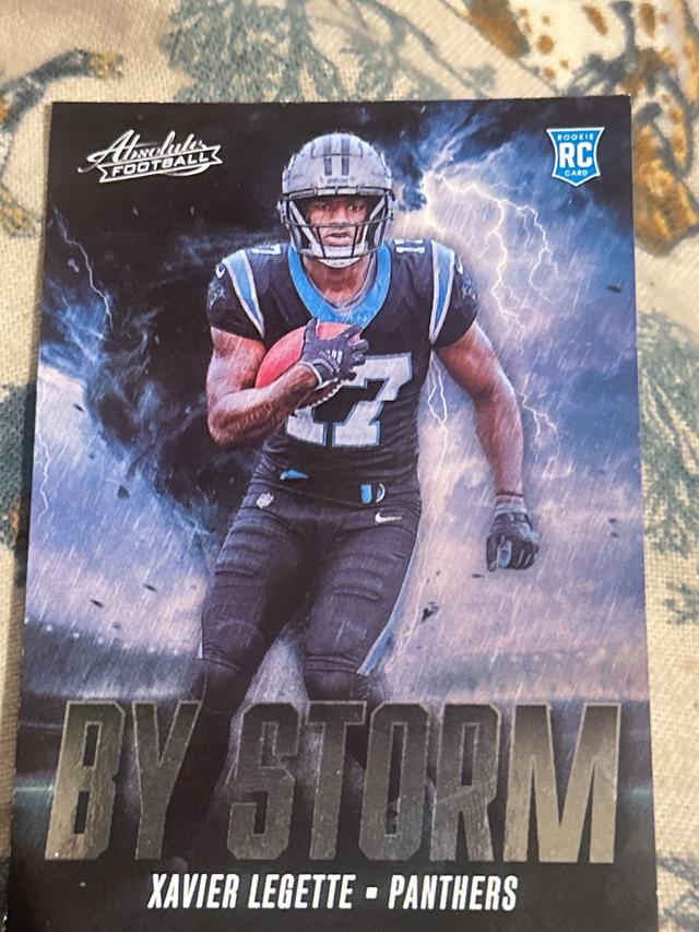 2024 Panini Absolute Football Xavier Legette By Storm #BS-XLE