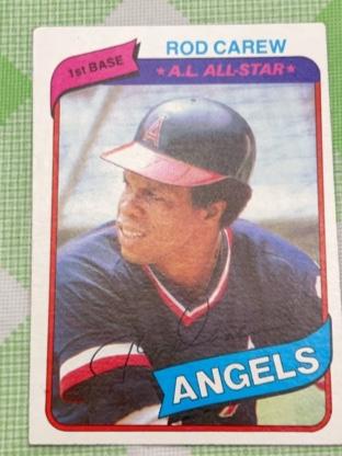 1980 Topps Rod Carew Base Set #700