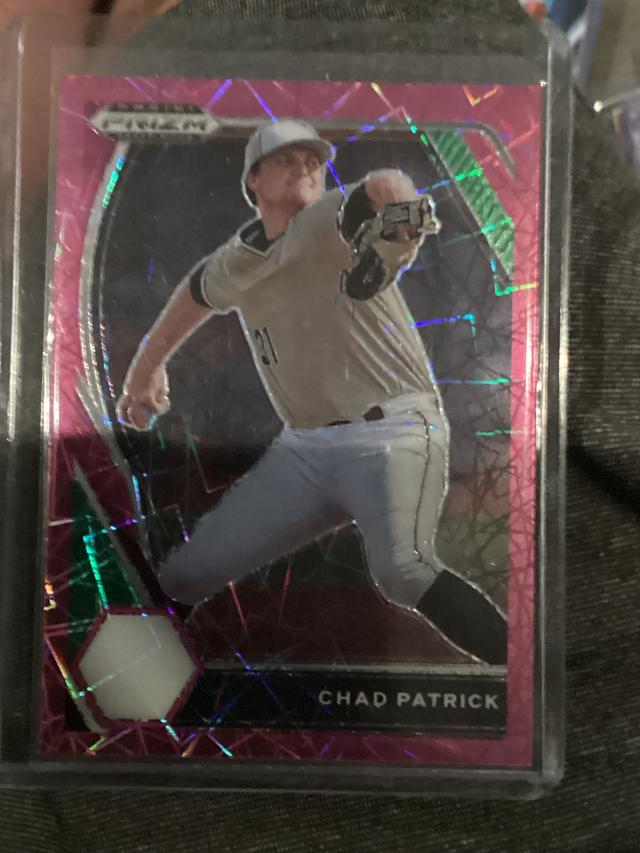 2021 Panini Prizm Draft Picks Chad Patrick Base Set #PDP107