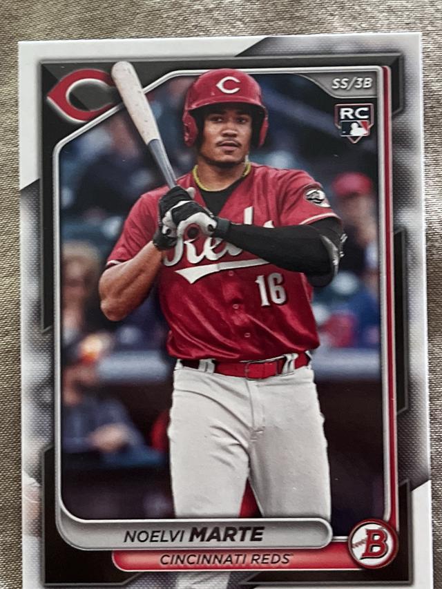 2024 Bowman Noelvi Marte BASE CARDS #80