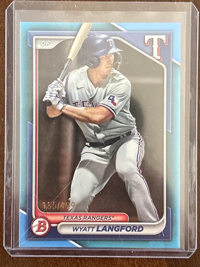 2024 Bowman Wyatt Langford PAPER PROSPECTS I #BP-64