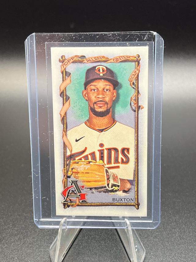 2023 Topps Allen and Ginter Byron Buxton Mini Exclusives Checklist #390