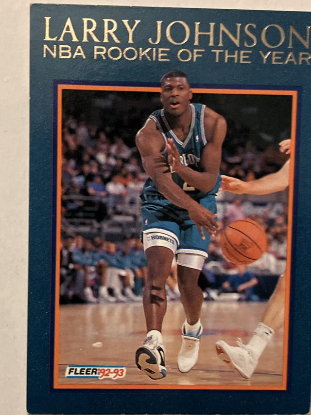 1992 Topps Basketball Larry Johnson ﻿Base #283