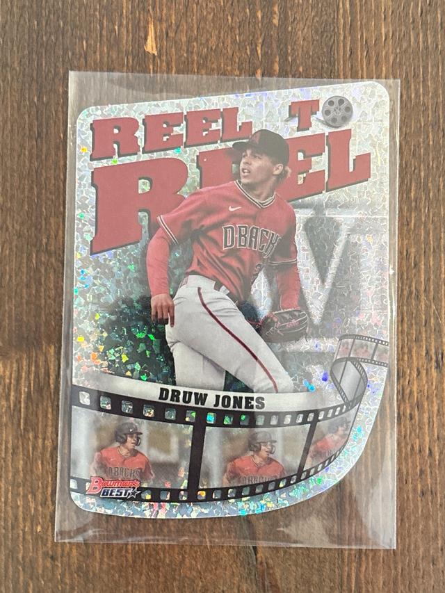 2023 Bowman's Best  Druw Jones Mini-Diamond Refractors #RR-4