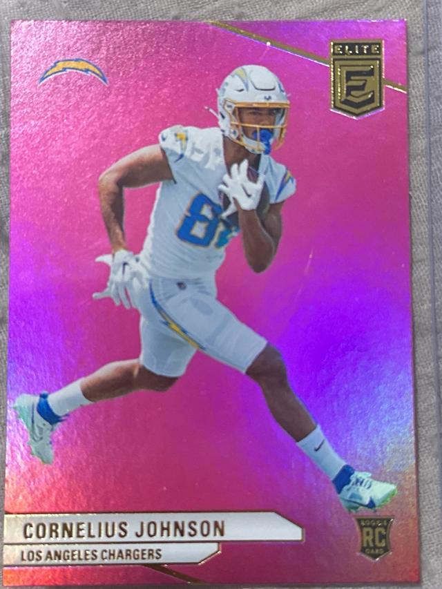 2024 Donruss Elite Cornelius Johnson Rookies Pink #117