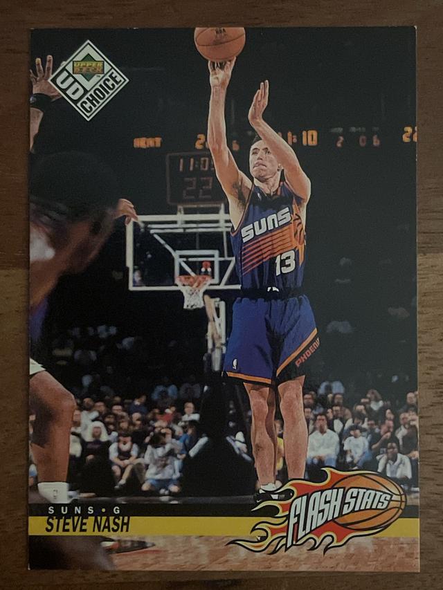 1998-99 Upper Deck Collectors Choice Steve Nash FS Flash Stats #176