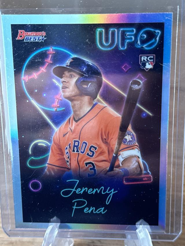 2022 Bowman's Best Jeremy Pena Bowman UFO Set #UFO-20