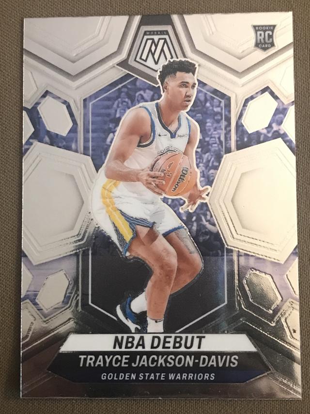 2023-24 Panini Mosaic Trayce Jackson-Davis NBA Debut Silver #254